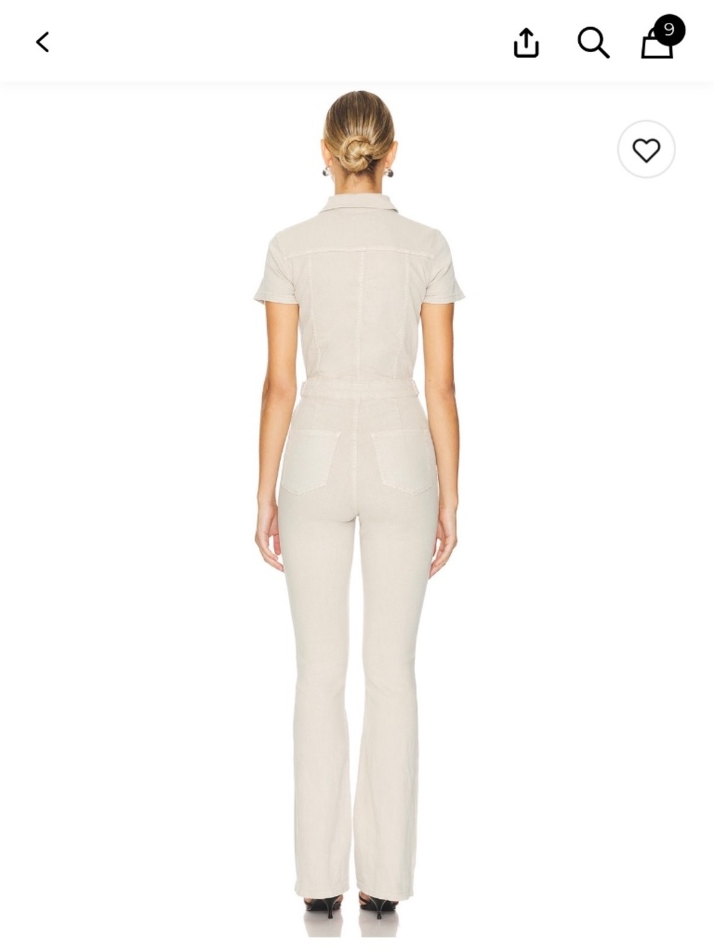 Good American Fit for Success jumpsuit in Sand